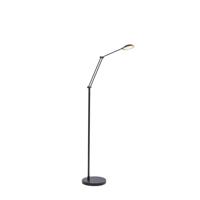 Artdelight Vloerlamp Palermo H 135 cm zwart - thumbnail