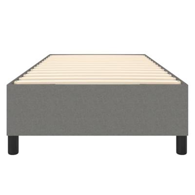 Boxspringframe stof donkergrijs 90x190 cm Boxspringframe stof donkergrijs 90x190 cm
