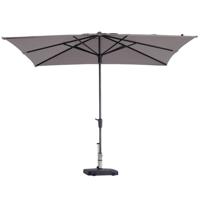 Madison Syros Luxe parasol 280x280 taupe - thumbnail