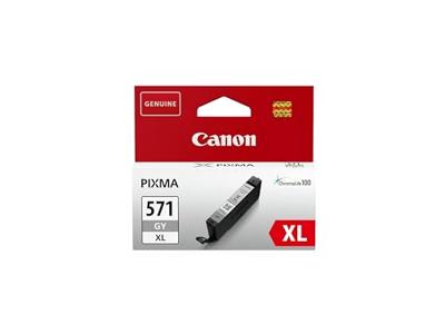 Canon inktcartridge CLI-571XL, 375 foto&apos;s, OEM 0335C001, grijs - thumbnail