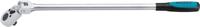 HAZET Omschakelratel · lang · met scharnier 916GL · 1/2 inch (12,5 mm) vierkant massief · Lengte: 511 mm - thumbnail