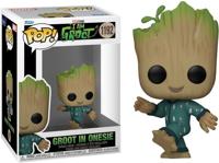 Funko Pop! figuur Marvel Studios I Am Groot Groot in onesie - thumbnail