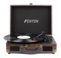 Fenton RP115B retro platenspeler met Bluetooth en USB - Houtlook - thumbnail