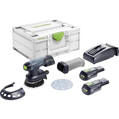 Festool ETSC 125 3,0 I-Plus Accu Excenterschuurmachine 18V 3.0Ah in Systainer - 577694 Festool ETSC 125 3,0 I-Plus Accu Excenterschuurmachine 18V 3.0Ah in Systainer - 577694