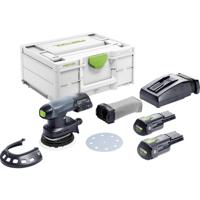 Festool ETSC 125 3,0 I-Plus Accu Excenterschuurmachine 18V 3.0Ah in Systainer - 577694 - thumbnail