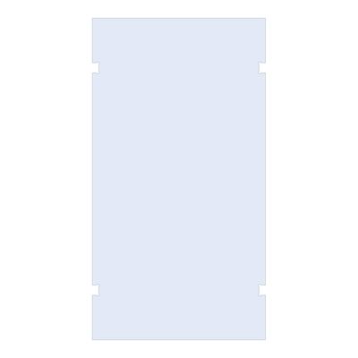 BRAUER Wand 120 helder glas tweezijdige uitsparingen BRAUER Wand 120 helder glas tweezijdige uitsparingen