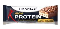 Lucovitaal Protein High Reep -Crunchy Amandel Toffee - thumbnail