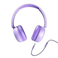 Energy Sistem UrbanTune hoofdtelefoon met kabel, 100% gerecycled kunststof, afneembare kabel, microfoon, spraakassistent, paars - thumbnail