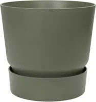 Greenville Round dia 16 cm bloempot blad groen elho - Elho - thumbnail