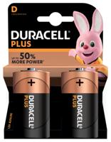 Duracell Plus Power batterijen Lr-20 Mn 1300 blister 2 stuks (D) - thumbnail