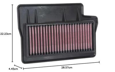 K&N vervangings-luchtfilter replac. filter ya-9021