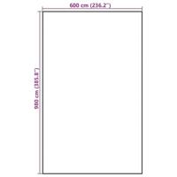 VidaXL Hooibergzeil 9,8x6 m 140 g/m² polypropyleen - thumbnail