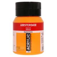 Royal Talens Amsterdam Acrylverf 500 ml - Azo-oranje 276 - thumbnail