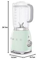 Smeg BLF01PGEU blender 1,5 l Blender voor op aanrecht Groen 800 W - thumbnail