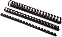 Fellowes bindruggen, pak van 100 stuks, 6 mm, zwart - thumbnail