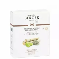 Maison Berger Paris navulling autoparfum wilderness 2 stuks - thumbnail