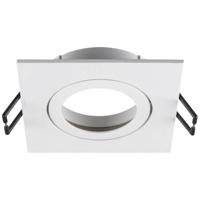 SLV InbouwringNew Tria 68 vierkant wit - zonder fitting - 1007328 - thumbnail