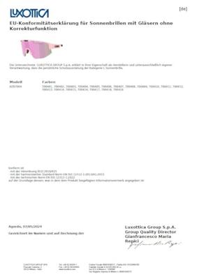 BLIZ matrix small brown w purple multi - sports glasses