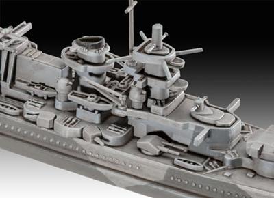 Revell 1/1200 Battleship Gneisenau Model-Set Revell 1/1200 Battleship Gneisenau Model-Set