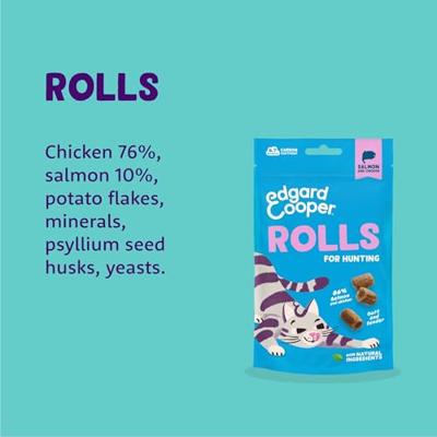 Rolls zalm 45g - Malanico