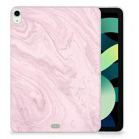 iPad Air (2020/2022) 10.9 inch Tablet Back Cover Marble Pink - Origineel Cadeau Vriendin - thumbnail