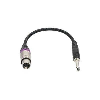 Klotz XLR-FPU6.3 XLR-naar-jack adapterkabel 0.2 meter