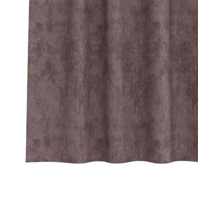 VidaXL Velvet gordijnen met gordijnen 2 pcs bruin 225 x 140 cm fluweel