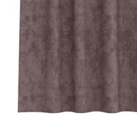 VidaXL Velvet gordijnen met gordijnen 2 pcs bruin 225 x 140 cm fluweel - thumbnail