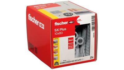 Fischer 568110 SX Plus Spreidplug 80 mm 10 mm 25 stuk(s) Fischer 568110 SX Plus Spreidplug 80 mm 10 mm 25 stuk(s)