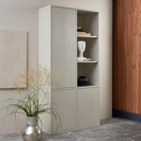 WOOOD Opbergkast 'Merel' 200 x 100cm, kleur Dust - thumbnail