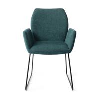 Jesper Home Misaki eetkamerstoel Merry Mermaid slide black - thumbnail