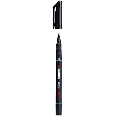 STABILO OHPen, permanent marker, medium 1.0 mm, zwart, per stuk