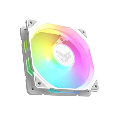Asus TUF GAMING TR120 FAN ARGB RE PC-ventilator Wit (b x h x d) 120 x 120 x 28 mm Incl. LED-verlichting Asus TUF GAMING TR120 FAN ARGB RE PC-ventilator Wit (b x h x d) 120 x 120 x 28 mm Incl. LED-verlichting