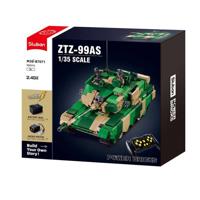 Sluban Power bricks tank ztz-99as met afstandsbediening (m38-b7071) - thumbnail