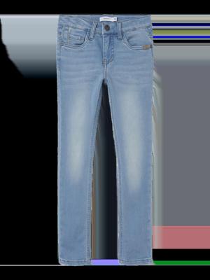 Name it zomer jeansbroek jongens - licht blauw - slim fit - NkmTheo