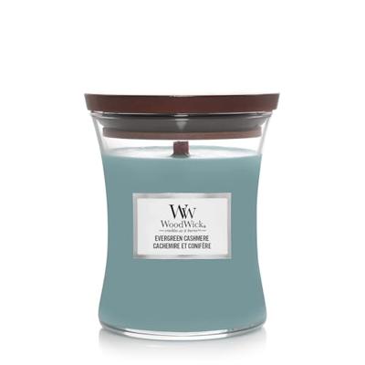 WoodWick medium candle evergreen cashmere