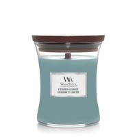 WoodWick medium candle evergreen cashmere - thumbnail