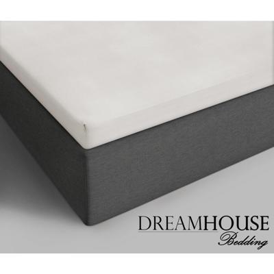 Dreamhouse - Topper Hoeslaken 100% Katoen - Creme - 90 x 220 Dreamhouse - Topper Hoeslaken 100% Katoen - Creme - 90 x 220