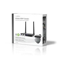 Nedis Draadloze HDMI-Zender | Wi-Fi | 2400-5000 MHz | 30 m (gezichtsveld) | Maximale resolutie: Full HD 1080p | 1.65 Gbps | IR Return-functie | Grijs - thumbnail