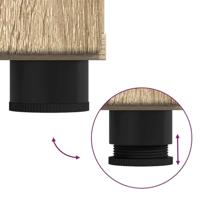 Dressoir met plank Sonoma Eiken 55,5 x 29 x 100 cm Bewerkt hout - thumbnail