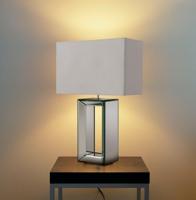 Searchlight SchemerlampMirror wit met spiegelglas - EU1610 - thumbnail