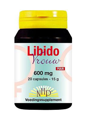 NHP Libido vrouw 600mg puur 20 Vegetarische capsules