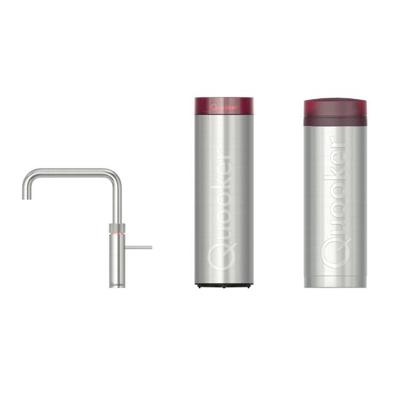 Quooker Fusion square met PRO3 boiler en CUBE reservoir 5-in-1 kokendwaterkraan RVS