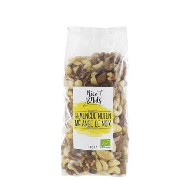 Nice & Nuts Gemengde noten rauw bio 1 Kilogram