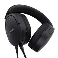 Trust GXT 489 Fayzo Over Ear headset Kabel Stereo Zwart Ruisonderdrukking (microfoon) Zwenkbare oorschelpen, Volumeregeling, Microfoon uitschakelbaar (mute), - thumbnail