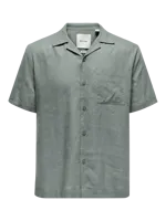 Only & Sons Laurence Linnen Resort Shirt - thumbnail