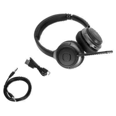Targus Targus AEH104GL - Headset - On-Ear - konvertierbar On Ear headset Zwart