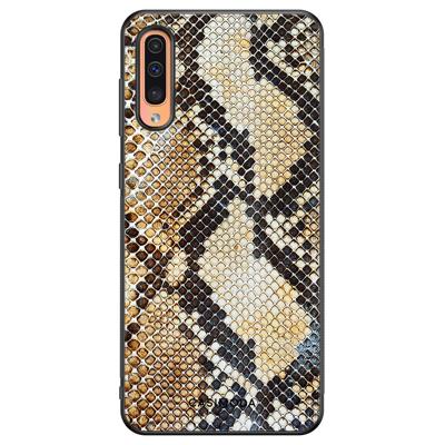 Samsung Galaxy A50/A30s hoesje - Golden snake