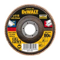 DeWalt Accessoires Lamellen schuurschijf EXTREME 115x22.2mm 80G - DT30621-QZ - 1 stuk - DT30621-QZ - thumbnail
