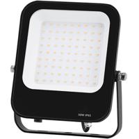 LED Bouwlamp 50W - Schijnwerper 4000K - Waterdicht IP65 Mat Zwart - thumbnail